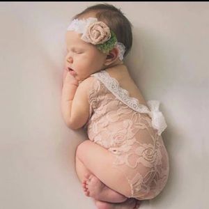 Newborn baby girl photography outfit